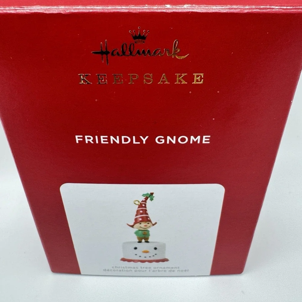 Hallmark Keepsake Christmas Ornament 2021 FRIENDLY GNOME Limited Edition H54